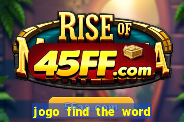 jogo find the word paga mesmo